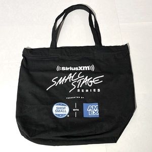 Sirius XM Small Stage series AMEX Shop Small tote bag NEW travel shoulder bag
